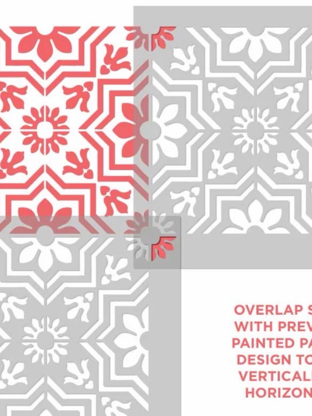 Single Overlay Stencil